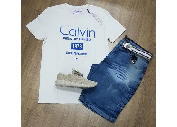 Camiseta masculina multimarcas