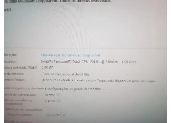 Cpu dd2 hd 160 gb