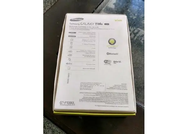 Quebrado.tab p 1000 Samsung top de linha