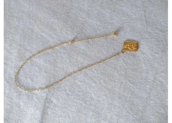 Pedaço Escápulario Ouro 18k