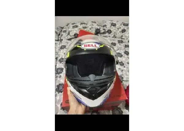 Capacete Bell Qualifier Torque Branco/Azul