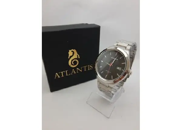 Relogio masculino Atlantis Aprova de água barato