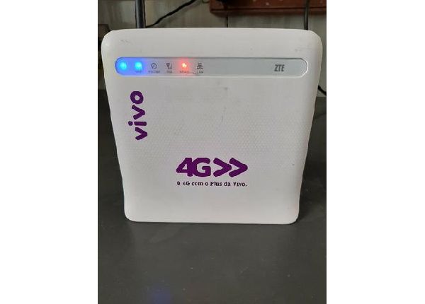 Modem 4G e roteador Wi-Fi