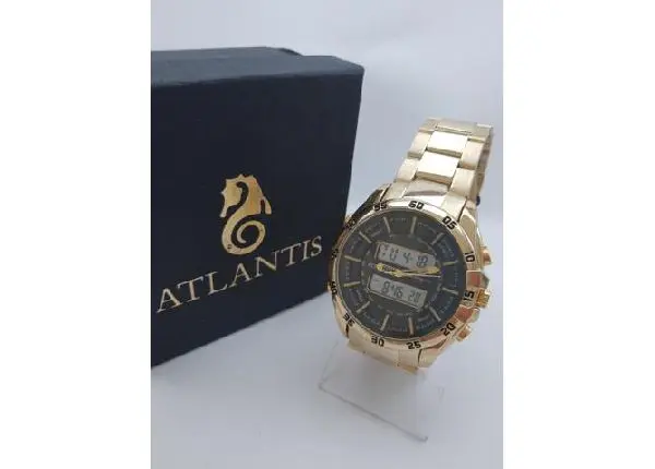 Relogio masculino Atlantis Aprova de água promoção