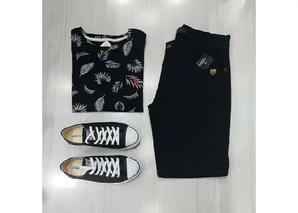 Tênis masculino preto