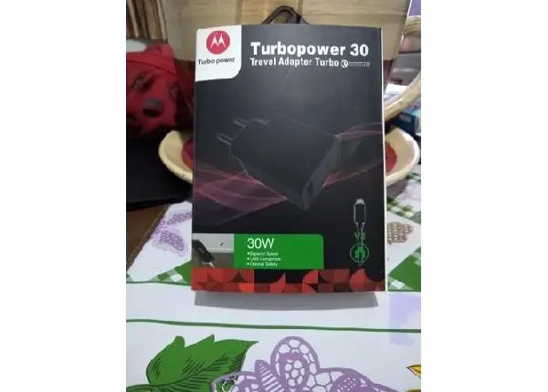 Carregador turbo 30w da Motorola barato