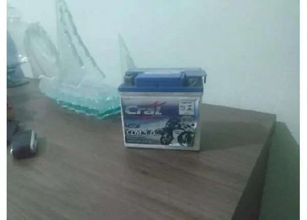 Bateria para moto 5a desapego barato