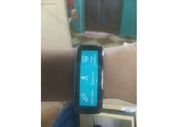 Relógio Samsung Gear Fit nunca usado