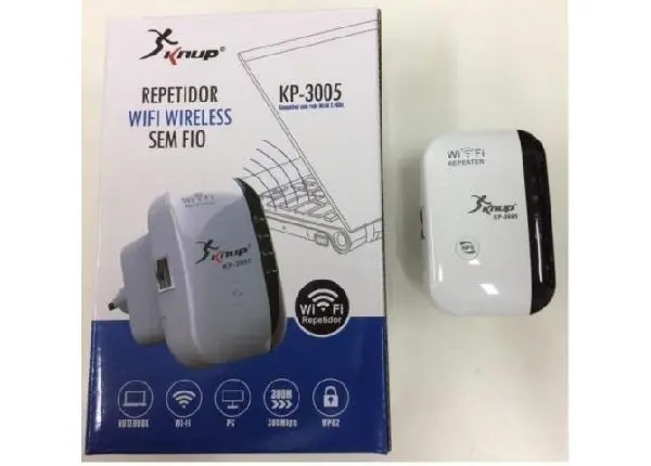 Repetidor De Sinal Amplificador De Internet 300mbps Kp3005