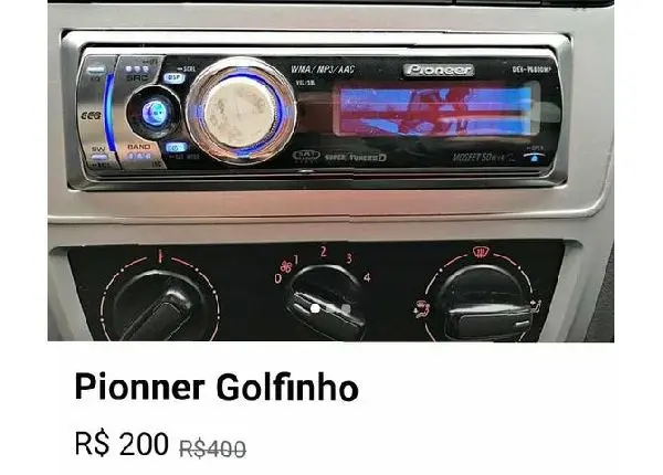 Pionner golfinhos reliquia