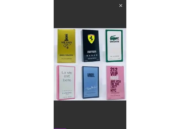 Perfumes importados promoção 2 por 100 reais