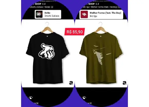 Vendo camisas de marca grife!!