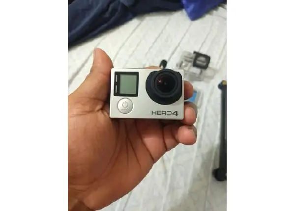 Gopro Hero 4 silver edition LCD 4K + SD 64GB