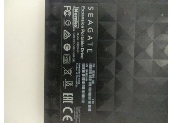 HD externo Seagate 2 terabyte USB 3.0