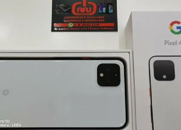 Google Pixel 4 XL Completo na caixa
