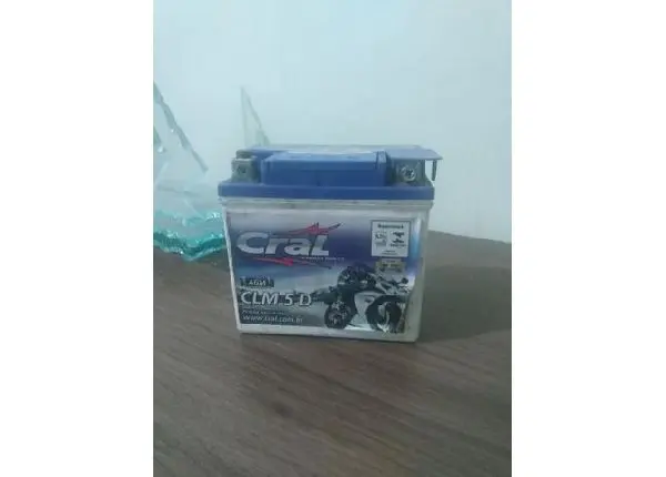 Bateria para moto 5a desapego barato