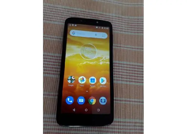Celular moto e5 Play 16gb 4g com biometria