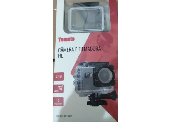 Camera filmadora para capacete