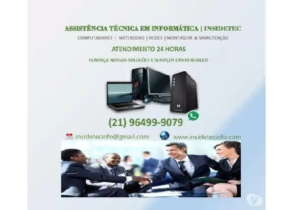 Suporte em informática para Pcs e Notebooks - em domicilio e empresa