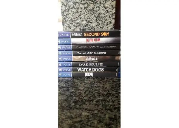 8 jogos de PS4