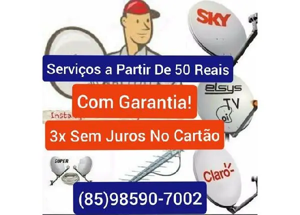 Ligou Chegou. Técnico Em Antenas