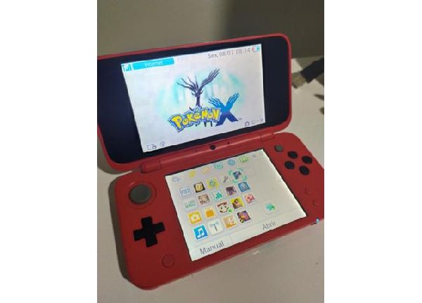 Nintendo New 2ds XL - 3ds Edição Pokémon Desbloqueado