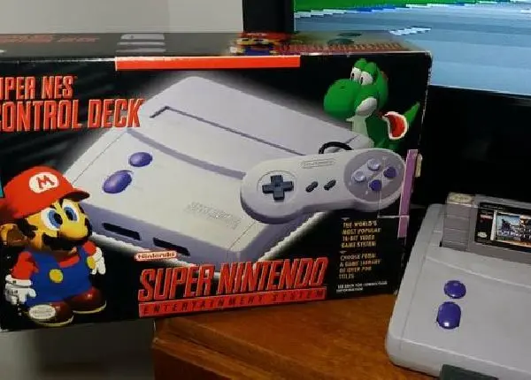 Super nintendo perfeito estado !