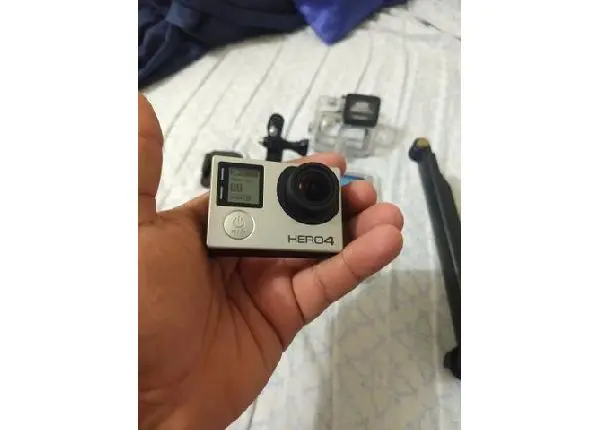 Gopro Hero 4 silver edition LCD 4K + SD 64GB