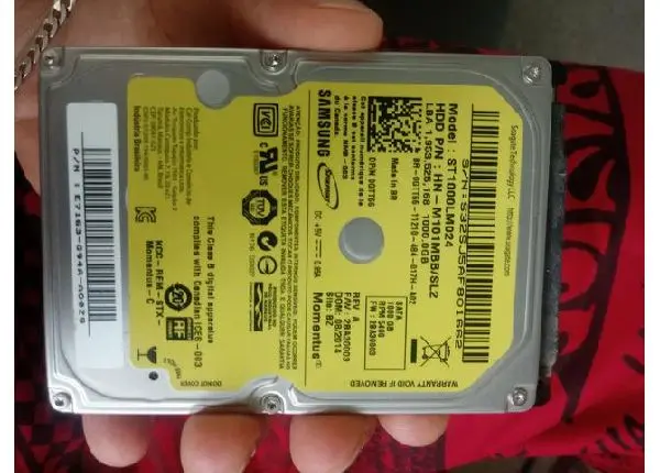 Hd de 1TB por 250