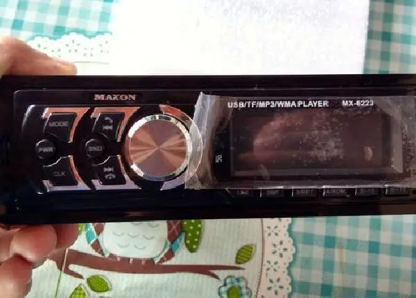 Som radio com USB (Novo) sem uso, com Controle, Bluetooth