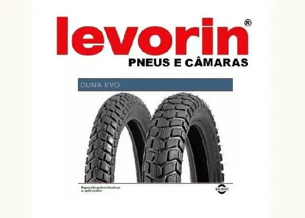 Pneu Dianteiro 90/90-21 Levorin Duna Evo Lander Tenere 250