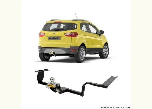 Engate reboque ford ecosport titanium 2013 a 2017