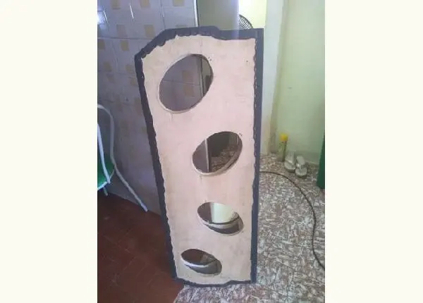 Tampa da GM Meriva para som