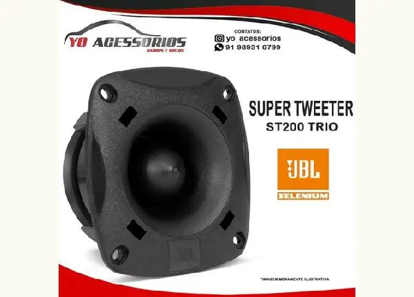 Super Tweeter JBL Selenium ST200 Trio 100W RMS 8 Ohms