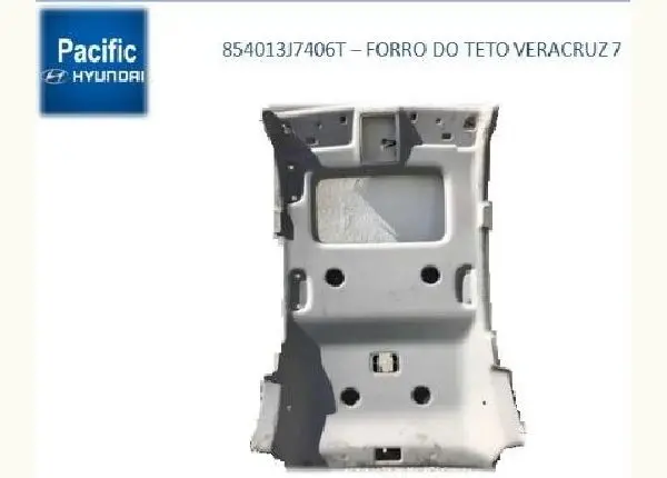 Forro do teto c/ furo teto solar veracruz 7