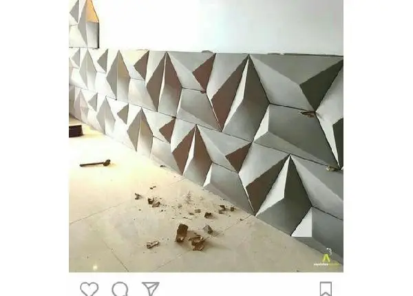 Placas de Gesso 3D a partir de R$ 2, 50 cada