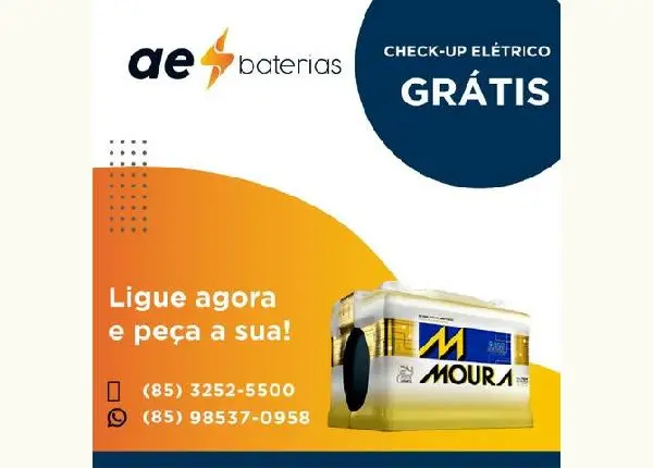 Bateria 80Ah Moura com um super preço