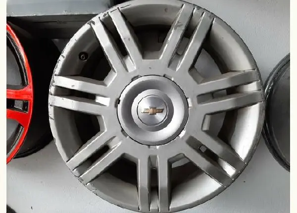 Roda aro 16 Raiada Prata Fiat Palio 4X98 jogo original