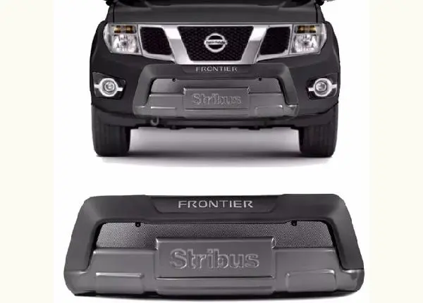 Bumper Overbumper Nissan Frontier 2013 A 2015 Preto Solido