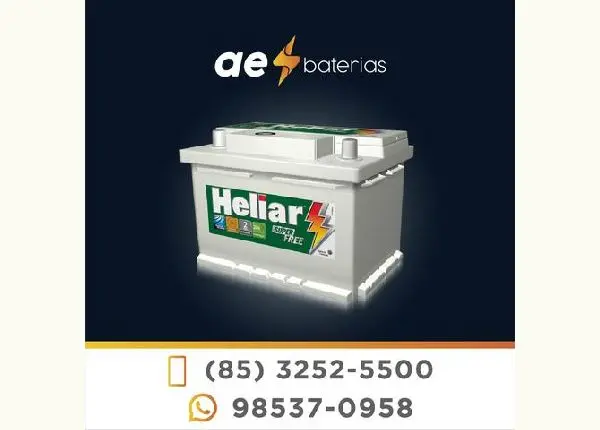 Bateria 90Ah Heliar, a melhor oferta do ano