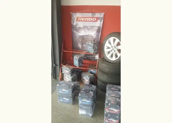 Bateria Herbo de 50 Ah 60 Ah com Prata Garantia 1 ano Inmetro