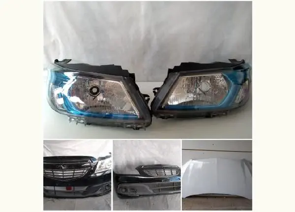 Para-choque Capô Farol azul e cromado Gm Chevrolet Onix Prisma consulte valor unitário