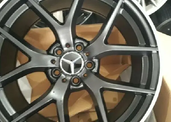 Roda aro 19 Mercedes Black Fosco