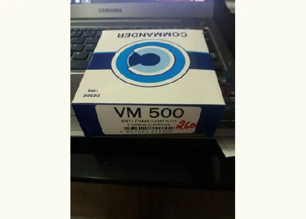 Levantamento de vidros vm500 com antiesmagamento novo na caixa garantia instalado