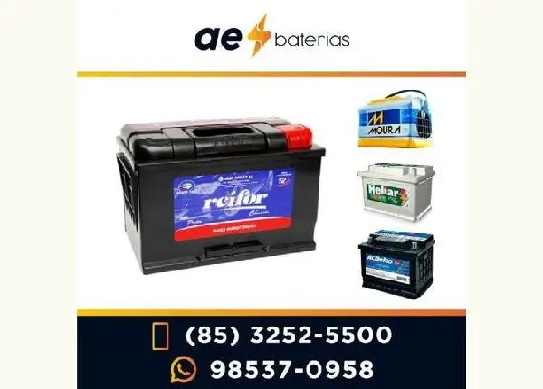 Chegou a hora da bateria 60Ah do punto
