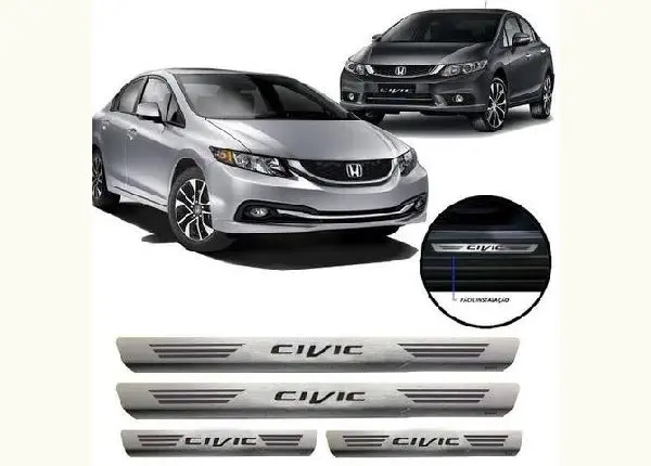 Soleira de Aço Inox Honda Civic