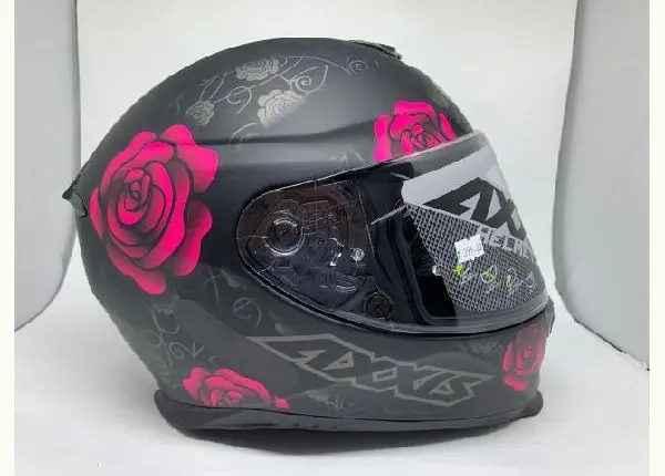 Capacete Axxis Rosas
