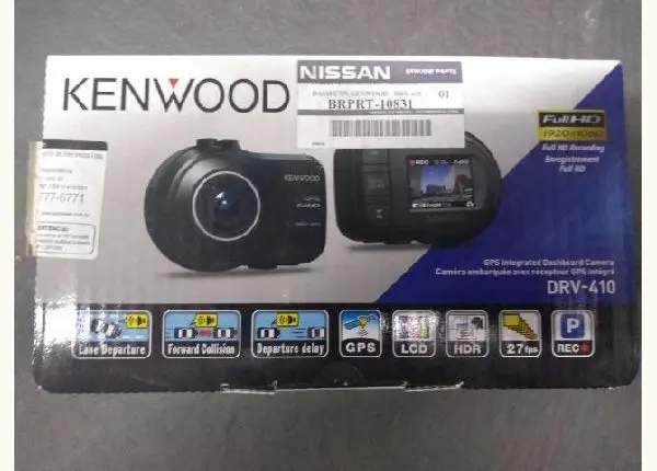 Filmadora Frontal Kenwood Todos Os Carros