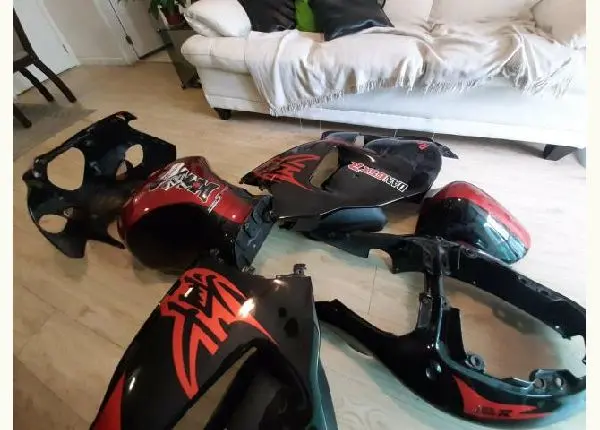MOTOR E CARENAGENS originais para hayabusa 2005 excelente estado.VENDA PARCELADA NO CARTÃO