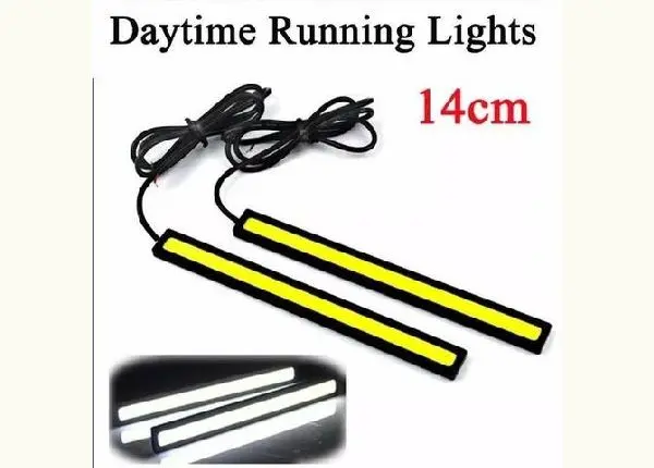 Par Barra 14 Cm Led (drl) Porta Malas, Para-choque